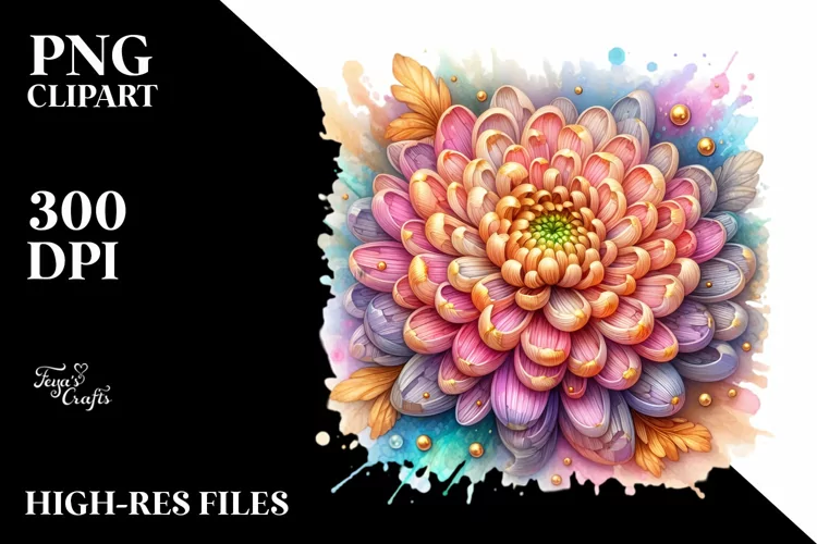 Chrysanthemum Stained , Transparent PNG