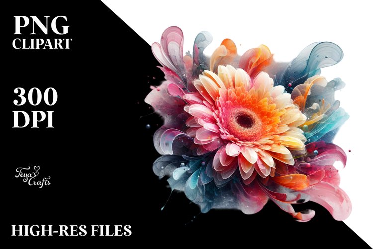 Gerbera, Transparent PNG