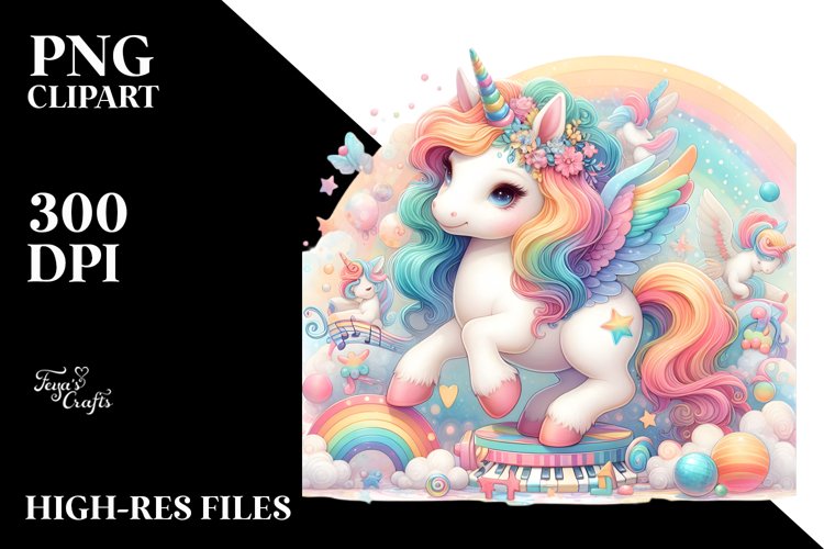 Unicorn Clipart Image 3