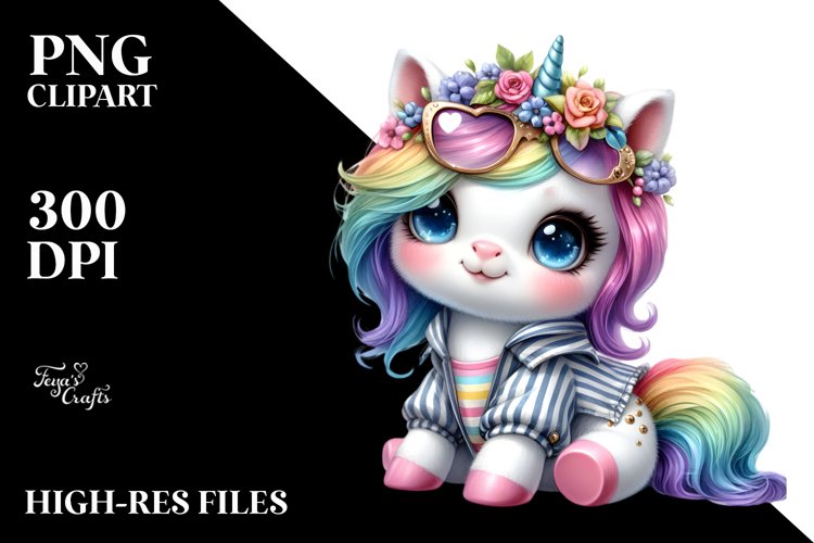 Unicorn Clipart Image 11