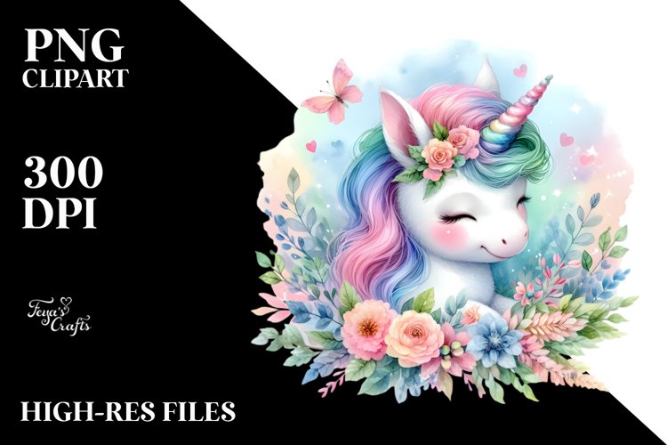 Unicorn Clipart Image 19