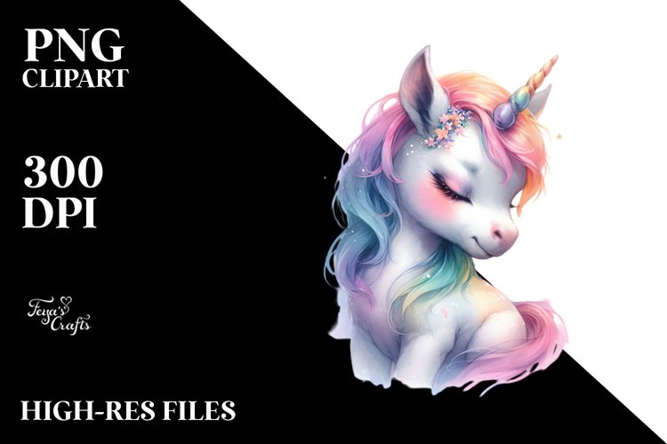 Unicorn Clipart Image 17