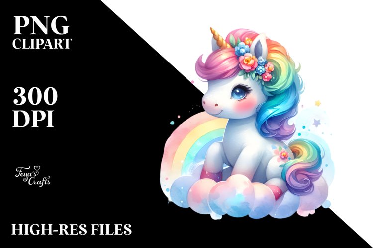 Unicorn Clipart Image 15