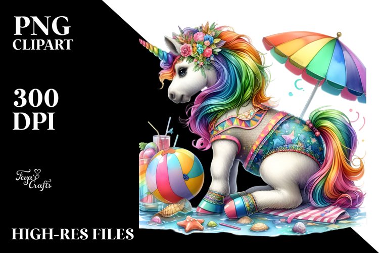 Unicorn Clipart Image 19