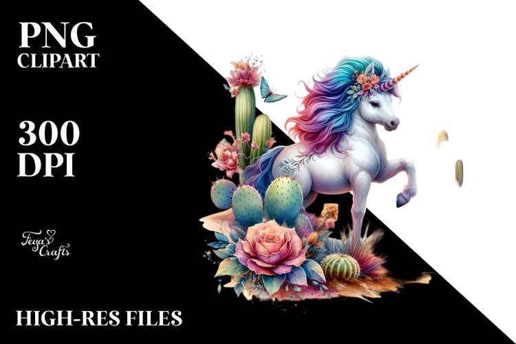 Unicorn Clipart Image 15