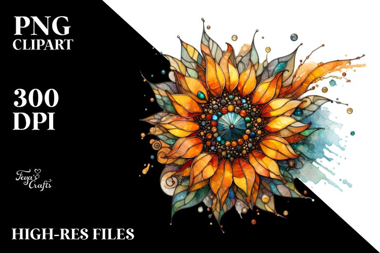 Sunflower Clipart Image 23