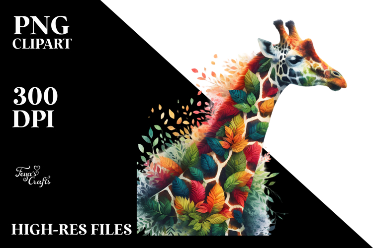 Giraffe Clipart Image 5