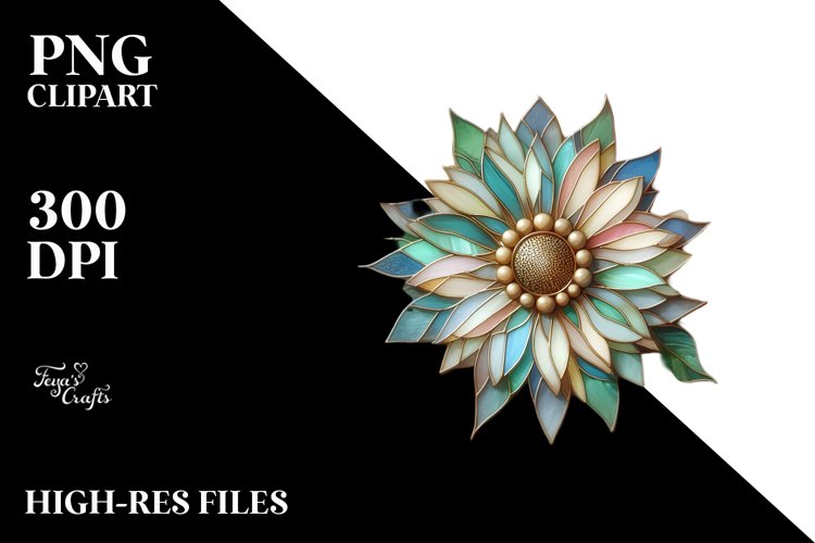 Sunflower Clipart Image 6