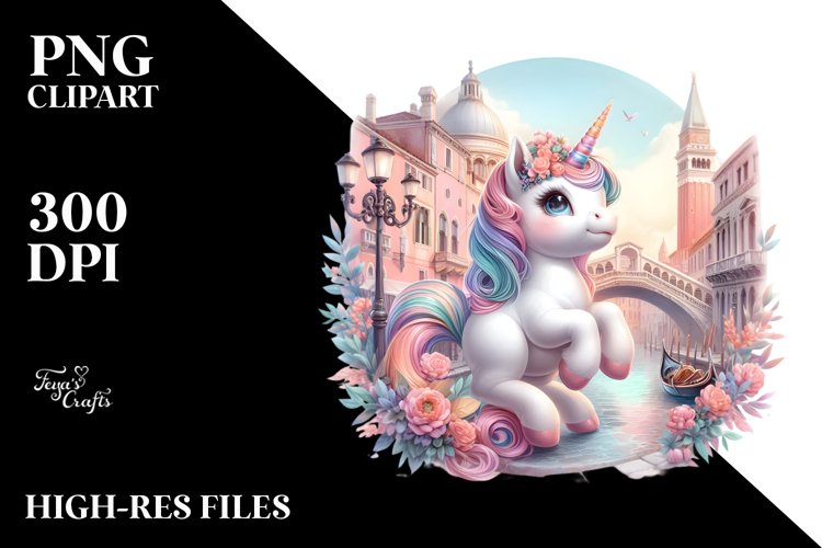Unicorn Clipart Image 16