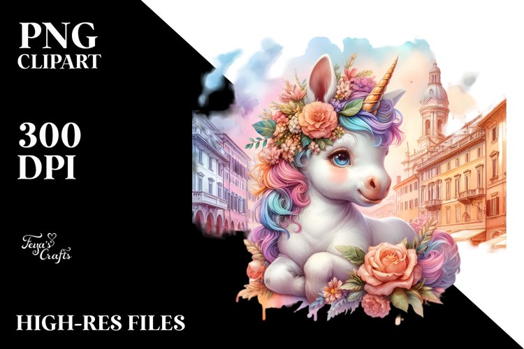 Unicorn Clipart Image 15
