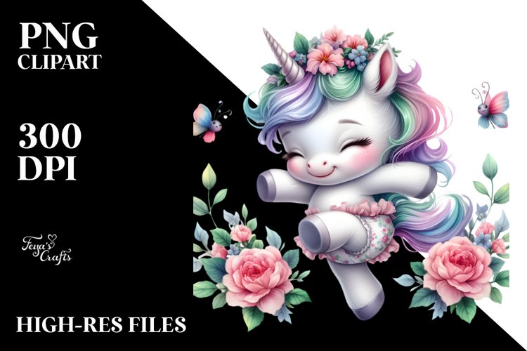 Unicorn Clipart Image 22