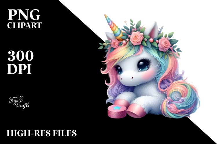 Unicorn Clipart Image 14