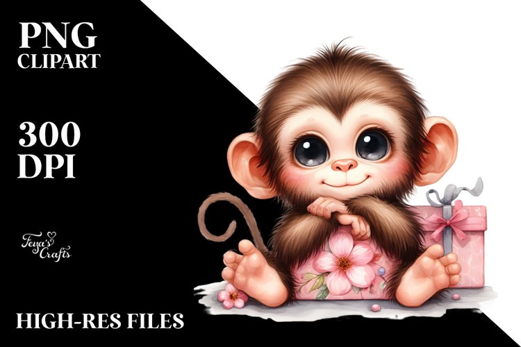 Monkey Clipart Image 14