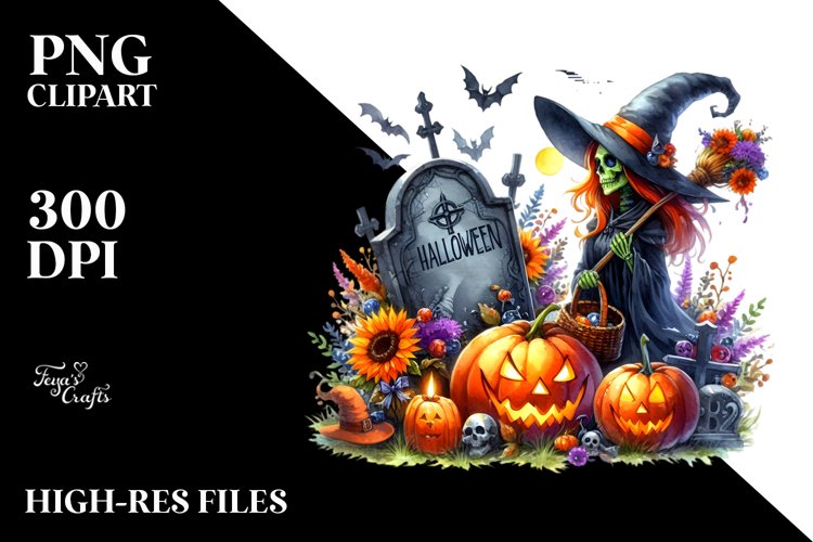 Witch Clipart Image 7