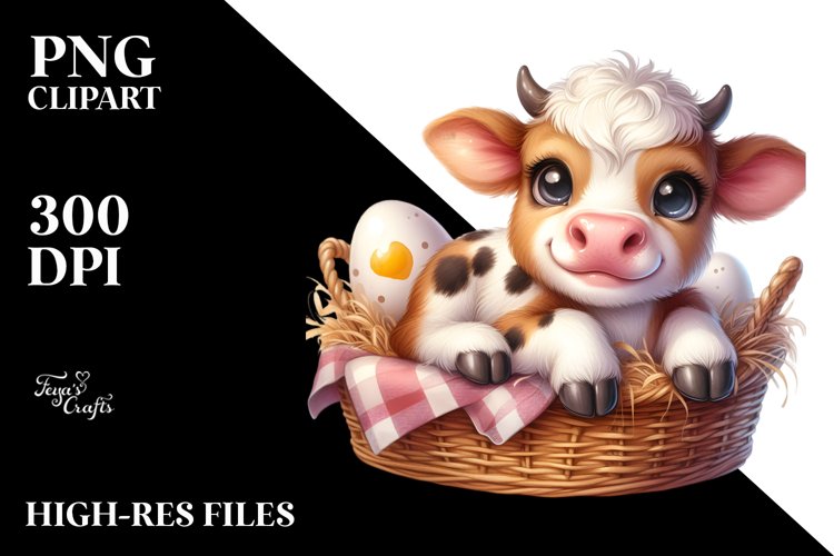 Easter Basket Clipart Image 6