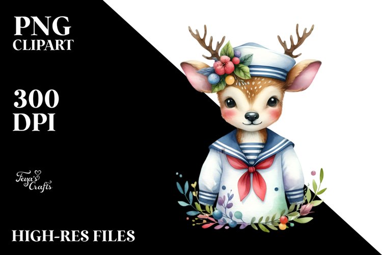 Deer Clipart Image 15