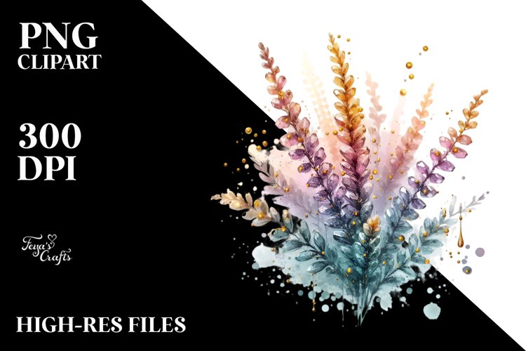 Abstract Shiny Heather Material Clipart