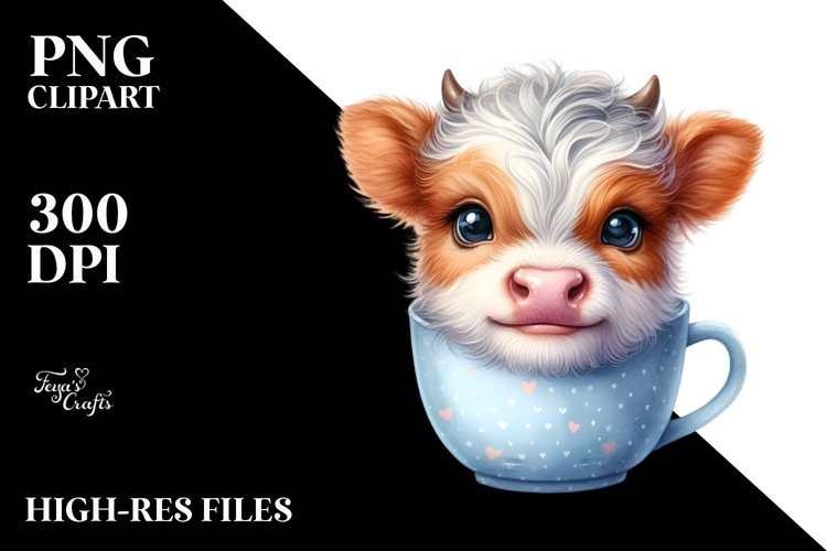 Cute Cow Clipart Image 17