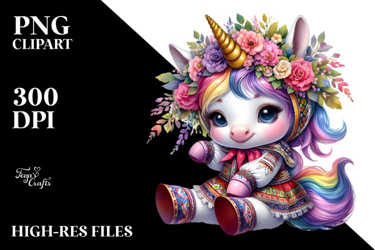 Unicorn Clipart Image 8