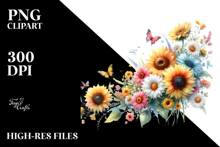 Sunflower Clipart Image 22