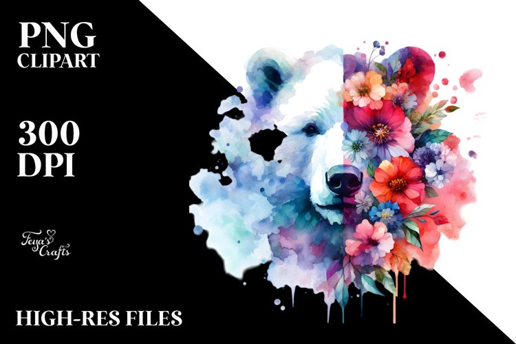 Polar Bear Clipart Image 12