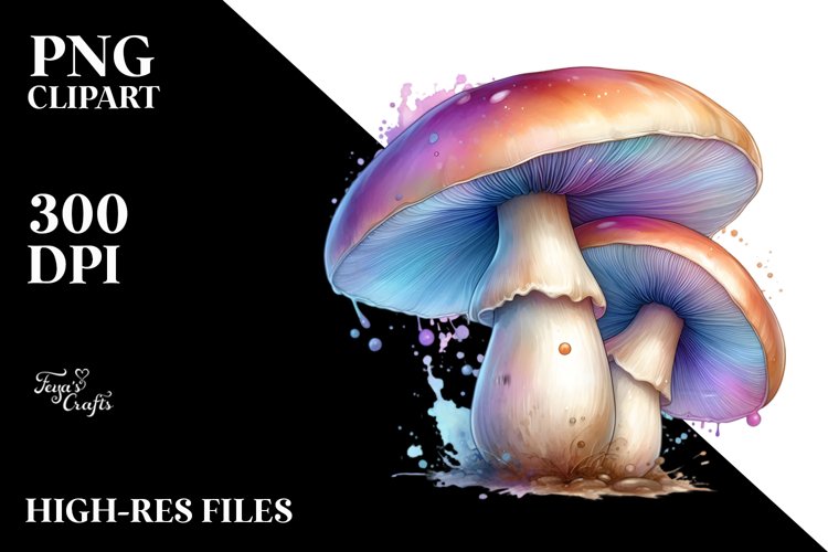Mushroom Clipart Image 6