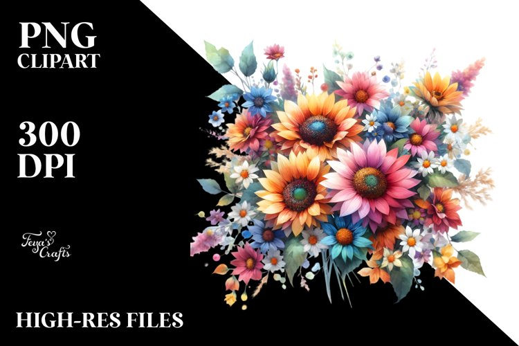 Sunflower Clipart Image 19