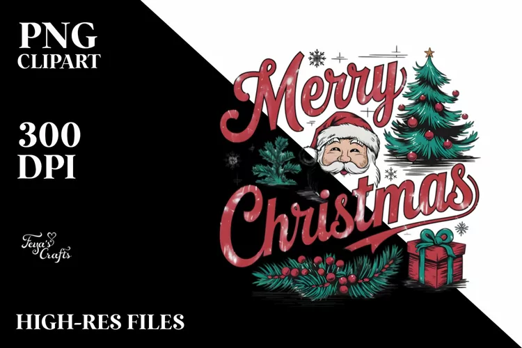 Christmas Sublimation|Clipart