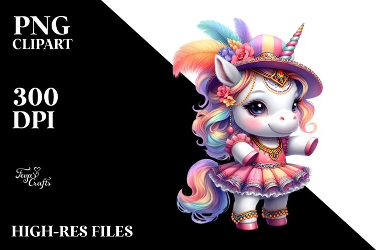 Unicorn Clipart Image 13