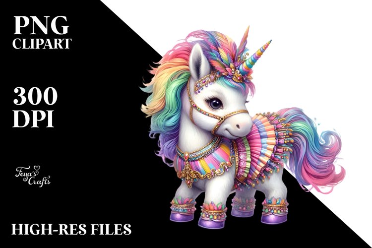 Unicorn Clipart Image 12