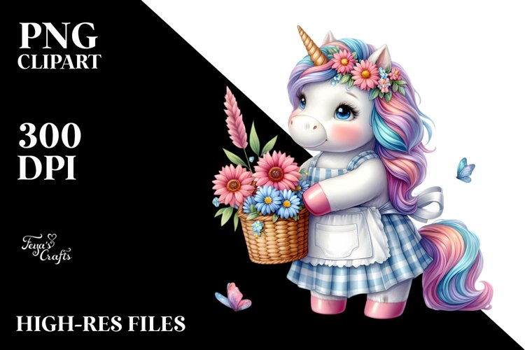 Unicorn Clipart Image 11