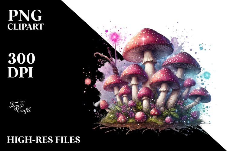 Mushroom Clipart Image 3