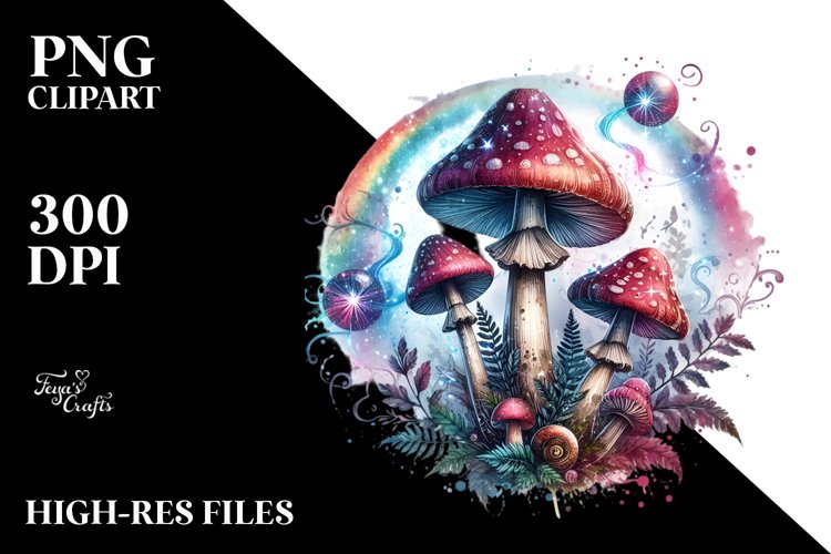 Mushroom Clipart Image 2
