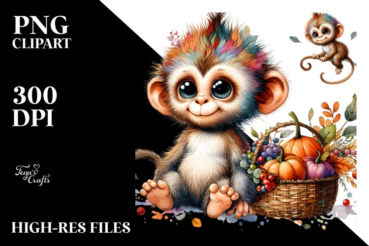Monkey Clipart Image 14