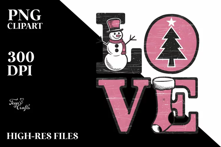 Christmas Sublimation|Clipart