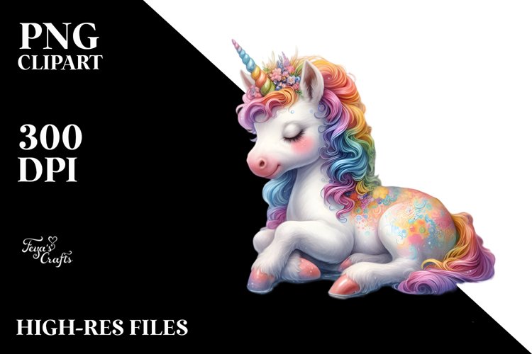 Unicorn Clipart Image 23