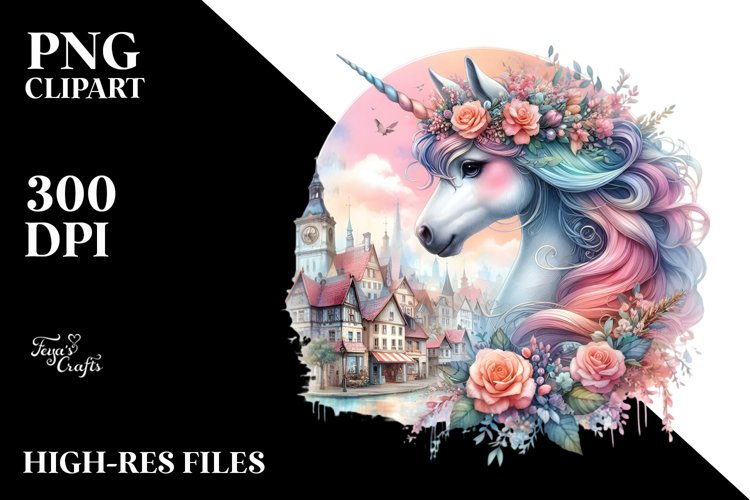 Unicorn Clipart Image 17