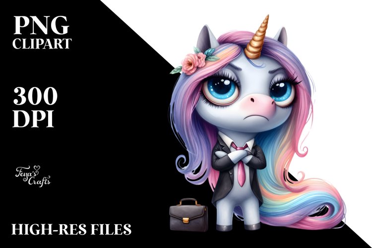 Unicorn Clipart Image 17