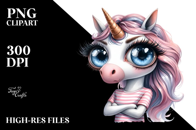 Unicorn Clipart Image 16