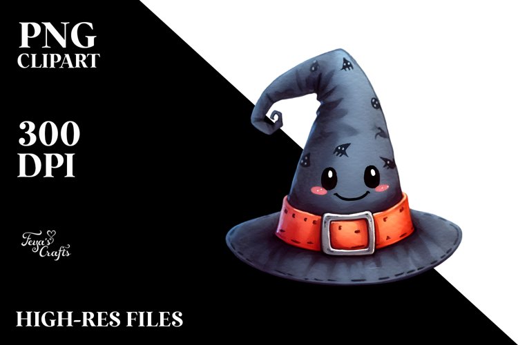 Funny Simple Halloween Hat Clipart