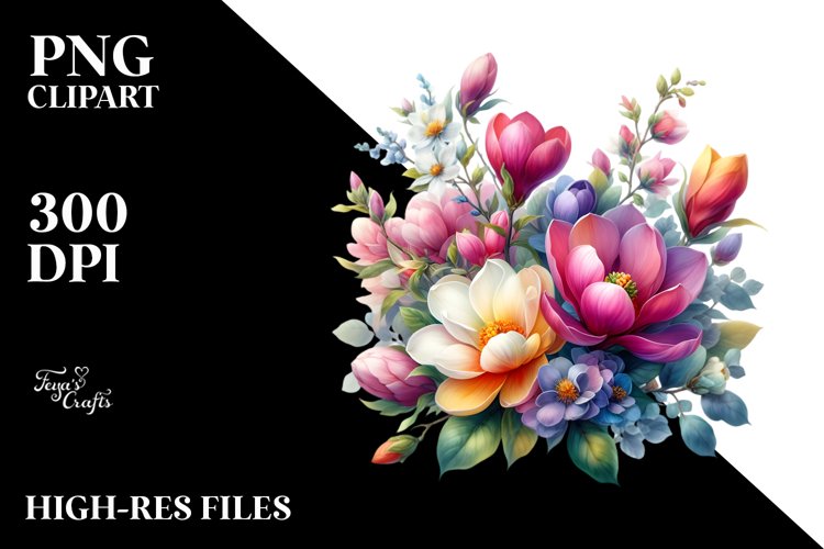 Magnolia Clipart Image 2