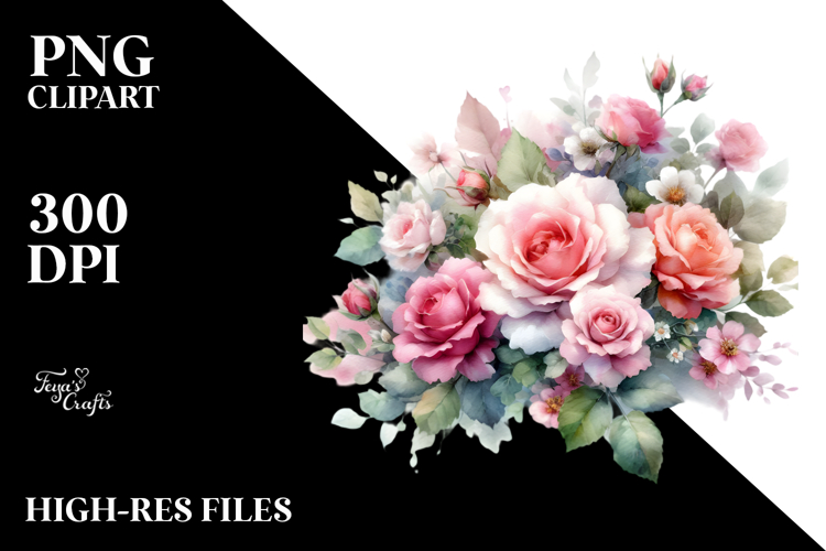 Pink Flower Png Image 13