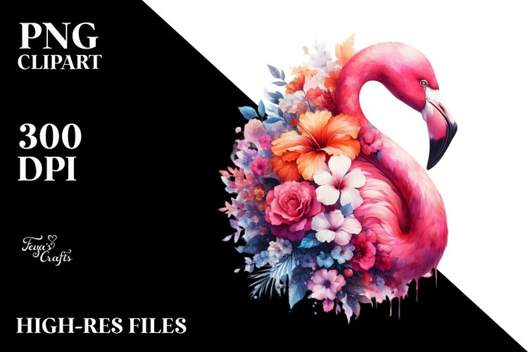 Flamingo Clipart Image 3