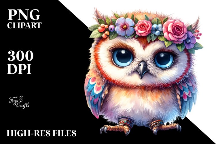 Owl Clipart Image 16