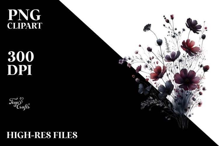 Summer Flowers Clipart Image 24