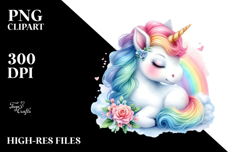 Unicorn Clipart Image 16