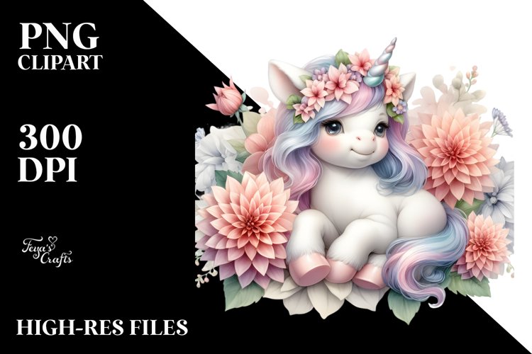 Unicorn Clipart Image 24