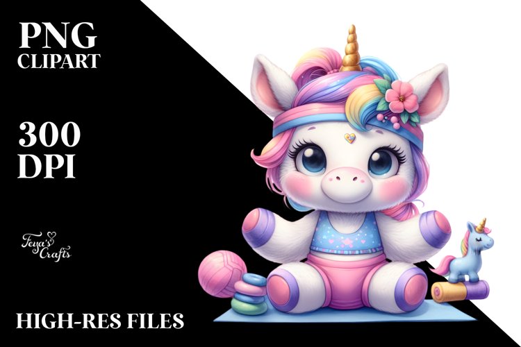 Unicorn Clipart Image 19