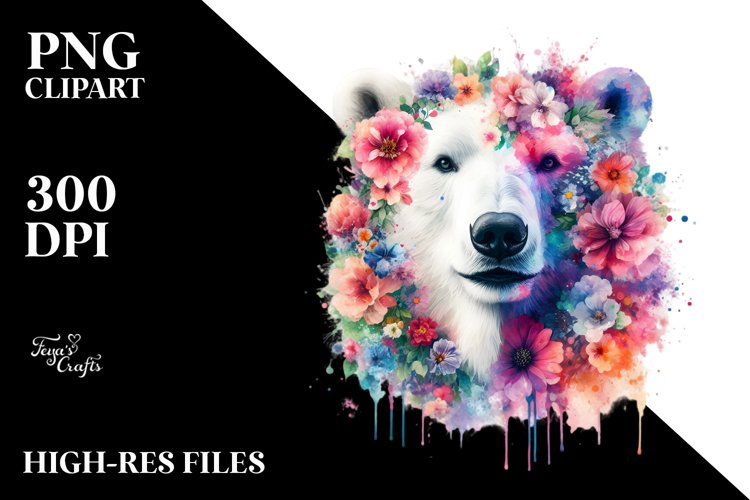 Polar Bear Clipart Image 6