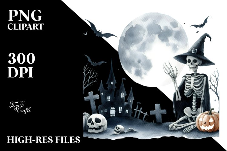Skeleton Clipart Image 3